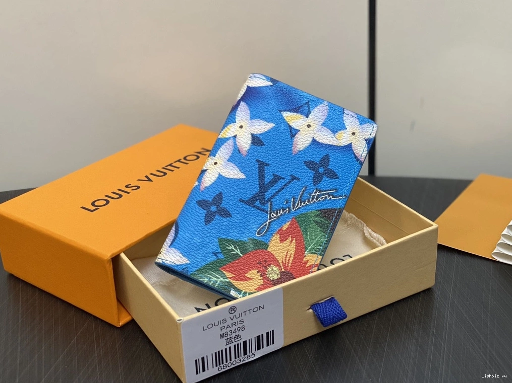 WIS Pocket cm LOUIS Organizer-7.5*11.1*1 VUITTON 0906